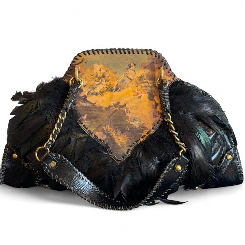 Vintage rare sharif authentic leather